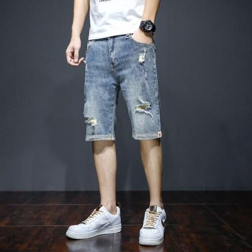 Bibady Men's Denim Shorts