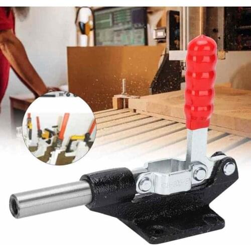 GH-305-EM Welding Toggle Clamp Horizontal Fixture Stroke Push Pull Quick Release Hand Tools Toggle Clamp Rod Arm Welding Machine