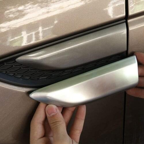 ABS Plastic Door Side Fender Slat Vent Frame Trim Cover For Land Rover Discovery Sport 2015 2016 2017 2018