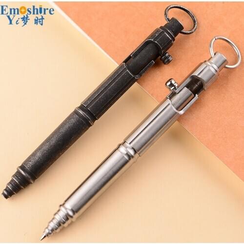 New Style Unique Design Circle Carved Roller Ball Pen School Office Metal Brand Ballpoint Pen for School Office Writing P533