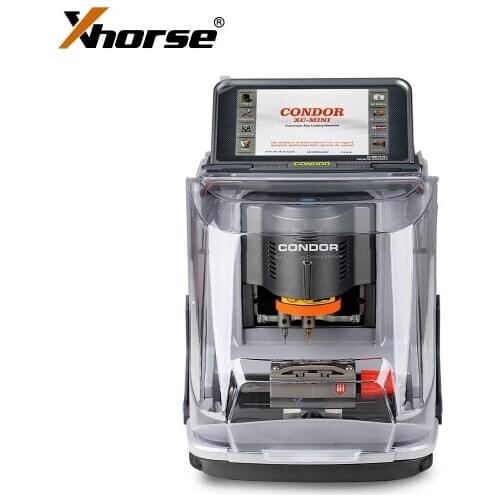 Get Free KeylessGo Key Xhorse Condor XC-Mini Plus CNC Auto Key Cutting Machine with 3 Years Warranty Multi Language