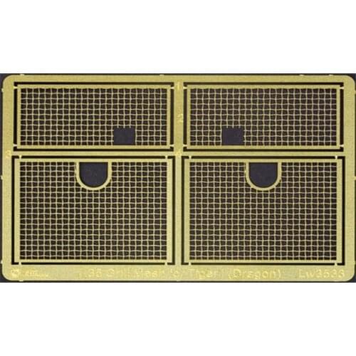 AM-WORKS LW35010 1/35 Grill Mesh for Dragon Tiger Is - Upgrade Detail Set