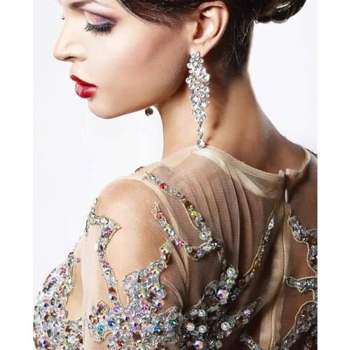 Ultra Mini Artificial Diamond DIY Glass Sand Rhinestones Beads Iridescent Crystals Long Lasting AB Shine for Nail Art