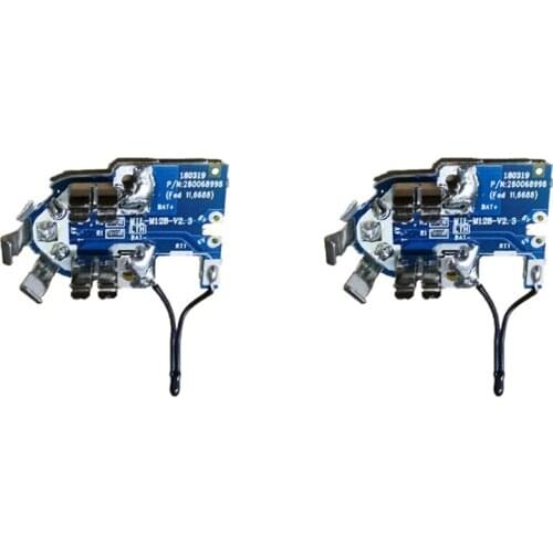 2Pcs M12 Battery Charging Protection PCB Circuit Board for Milwaukeee 12V 48-11-2411 M12 Li-Ion Battery