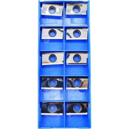 10pcs carbide Lathe Insert APKT1604PDFR MA H01 high quality CNC milling inserts cutting tool cutter for Aluminum turning tools