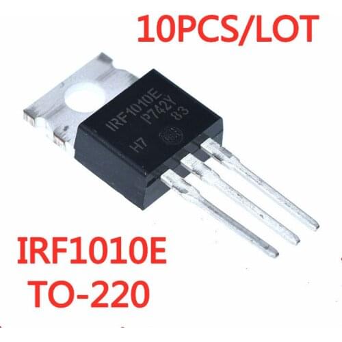 10PCS/LOT IRF1010E IRF1010EPBF IRF1010 84A60V TO-220 field effect tube In Stock