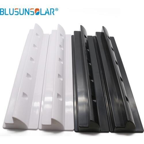 2 set/lot Panel ABS Mounting Brcket 55cm longer Side Solar Panel Mount Bracket for Caravan Motor home RV