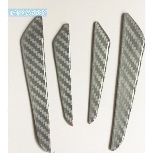 4x Anti-Collision Buffer Trim Anti-Rub Door Edge Guard Strip For Nissan Tiida Teana Skyline Juke X-trail Almera Qashqai 2016 201