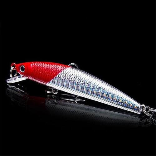 8PCS All For Fishing Minow Lure Accessories Tackle Artificial Silicone Bait Fishing Hooks Feeder Tsurinoya Wobblers Hard Lures