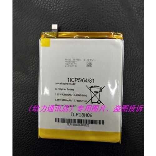 3.85V 4100mAh 456481 TLP18H06 1ICP5/64/81 For X800AS Battery moblie phone battery with Repair Tools
