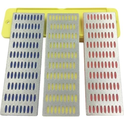 Factory wholesale DMD diamond sharpener 3 pieces with base