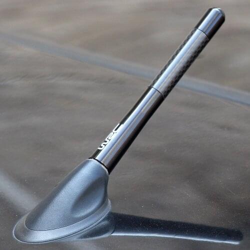 WRC Carbon Fiber Radio Car Antenna for Suzuki Grand Vitara 2016 Sx4 swift jimny Hyundai Solaris Verna Tucson Ix35