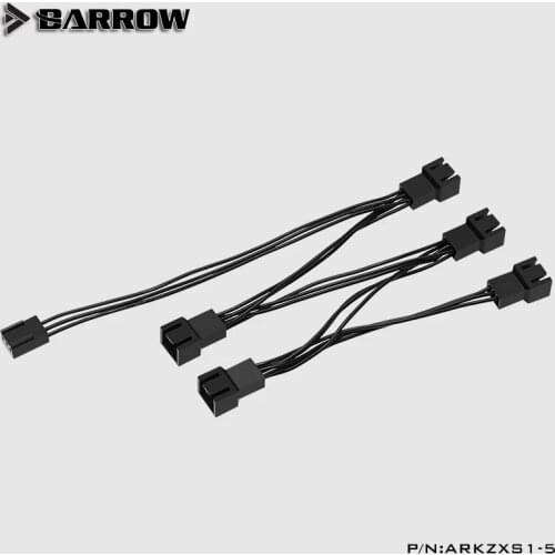 Barrow ARKZXS1-5, 5V AURA 1 to 4 cable splitter LRC 2.0 Aurora manual controller