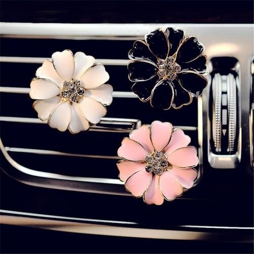 Chunmu Flower Air Freshener Clip Car Perfume Decoration Air Conditioner Outlet Car-styling Auto Accessories Fragrance