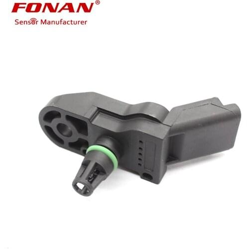 MAP Air Manifold Absolute Pressure Sensor For Citroen Fiat Peugeot C2 C3 206 306 307 407 9636583080 1920AJ 0261230043