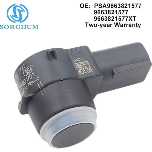 PSA9663821577 Car PDC Parking Sensor For Peugeot 307 308 407 Rcz Partner Citroen C4 C5 C6 9663821577 9663821577XT 6590 EF 6590A5