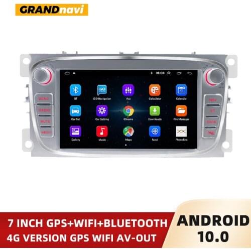 For FORD/Focus/S-MAX/Mondeo/C-MAX Android Car Radio GPS Navigation Multimedia Video Player 2 Din Car radio Navigation Wifi