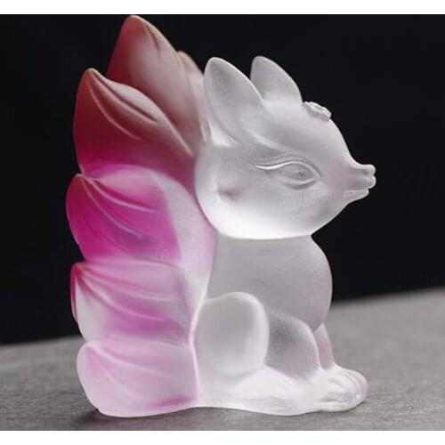 Nine-tailed Foxes Crafts Silicone Mold Epoxy Resin Jewelry Mold Resin Casting Pendant Mold Suitable for Diy Resin Crafts