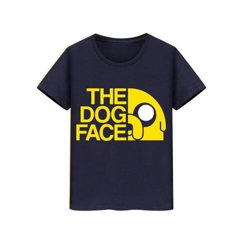 Boy Girl t shirts Animation Adventure Time Tshirt Finn and Jake kid T-Shirt The dog face teeshirt Children Skateboard Tees