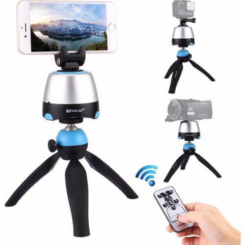 New Arrival 3 in 1 Mini Tripod with 360 Rotation Panoramic selfie Robot Gimbal for Phones Gopro Cameras DSLR +Remote Controller