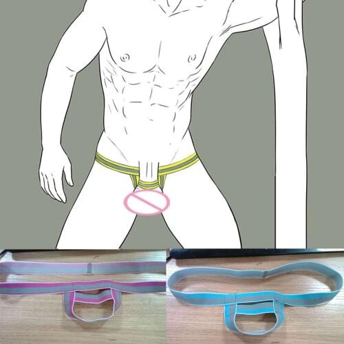 Sexy Cuecas Gay Men Underwear Jockstrap Mens Thongs And G Strings Enlargement Cockring Man Erotic Lingerie Penis Ring Jock Strap