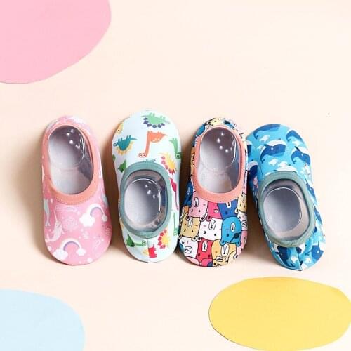 2021 New Infant Baby Socks With Rubber Soles Newborn Spring Summer Children Net Floor Socks Shoes Anti Slip Soft Sock Cover