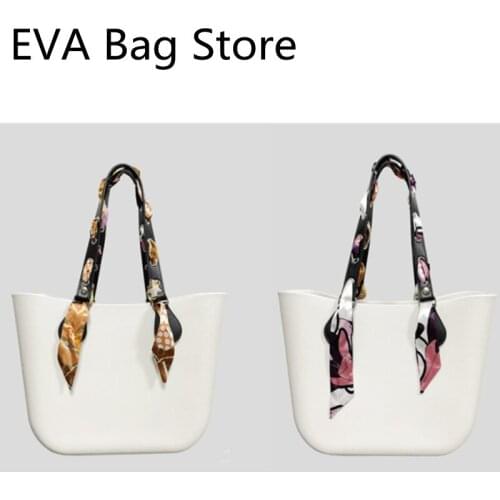 One pair of black bag handles for obag bag