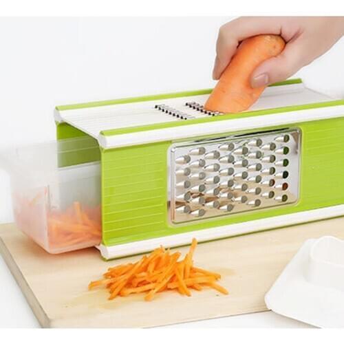 Wonderlife Grater Stainless Steel Planer Multifunctional Peel Cutter Fruit Ginger Garlic Grater Cooking Kitchen Gadget Grater