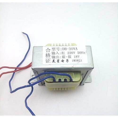EI type transformer EI66-28 30W DB-30VA 220V to 18V AC AC18V 1.67A