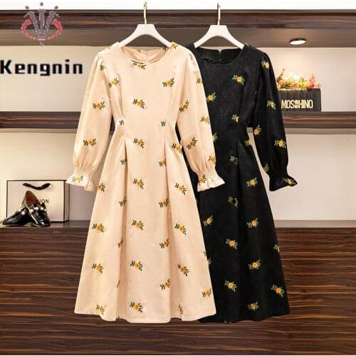 New 2021 Summer Bow Pleated Womens Dresses Print Floral Ladies Vestidos Loose Plus Size 4XL Mermaid Female Robe Dresses KE1619