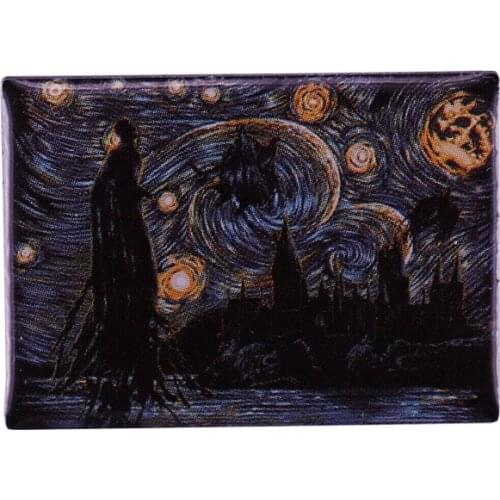 Magic Starry Night Brooch I know nothing with any certainty, but the sight of the star makes me dream