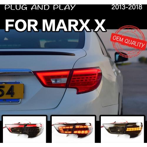Tail light for Toyota Mark X 2013-2019 автомобильные товары rear lamp LED lights car accessories Reiz taillights