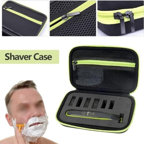 1pcs Electric Shaver Carrying Case Travel Bag Shockproof EVA Shaver Razor Trimmer Case Travel Protective Bag for Man QP2520