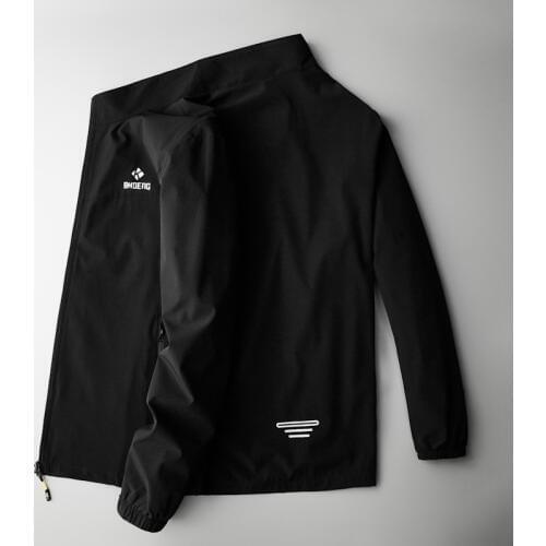 2020 big plus size 8XL 7XL 6XL high quality Spring and autumn new mens jacket fashion jacket Casual men clothing