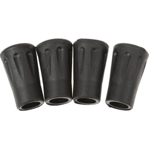 4 pcs Replacement Rubber Tips End for Hiking Stick Walking Trekking Poles 4cm