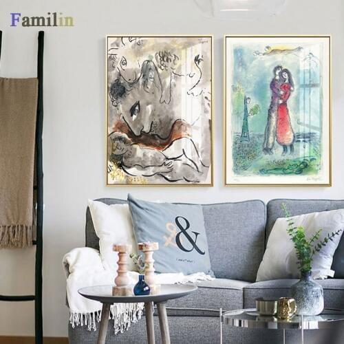 Abstract Fashion Design Art Posters and Prints Canvas Painting Wall Pictures for Living Room Abstract Scenery Home Decor