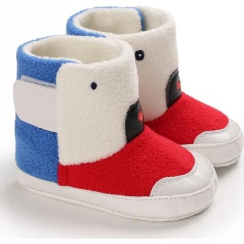2020Baby Boys Girls Boots For Newborn Cute Cartoon Animal Shoes Infant Toddler First Walkers Super Keep Warm Snowfield Boot