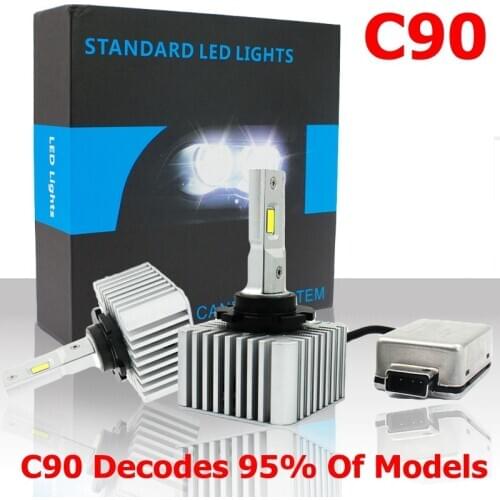 C90 Canbus D8S D1S D2S D3S D4S D8S LED Bulbs D3S D4S LED headlight kit Led Headlamp upgrade LED car light