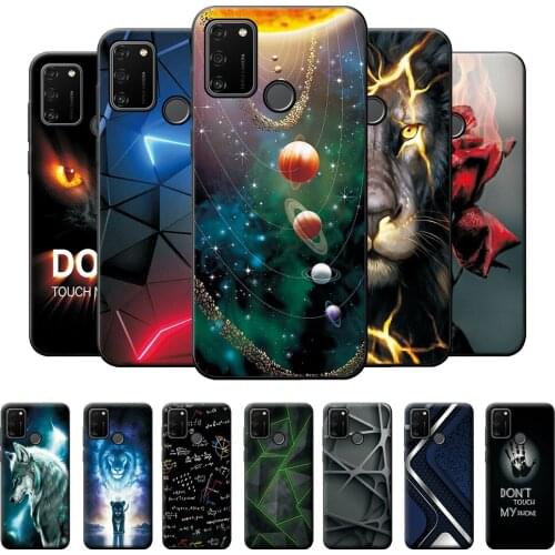 For Huawei Honor 9A Case Angel Case Huawei Honor 9A 6.3" Silicone Soft TPU Back Cover Case For Huawei Honor 9A 9 A Bumper Coque