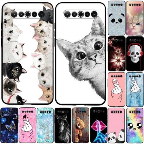 A for Meizu 17 Pro Case Cover Soft Silicone Cute TPU Back Cover For Fundas Meizu 17 Phone Case Bags Bumper Shockproof Coque