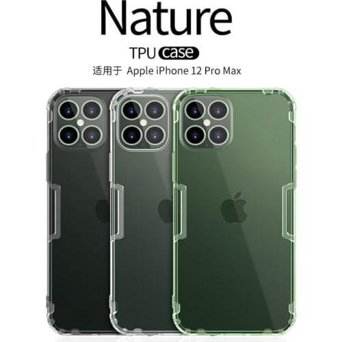 For iPhone 12 Pro Max Case Cover NILLKIN Ultra Thin Slim TPU Case For iPhone 12 12 pro max 12 mini Fitted Cases Cover