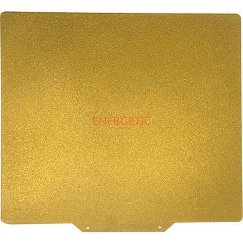 ENERGETIC Voron Double Sided Texured PEI Powder Coated Spring Steel Sheet Build Plate 120/250/300/350mm For 3D Printer Parts