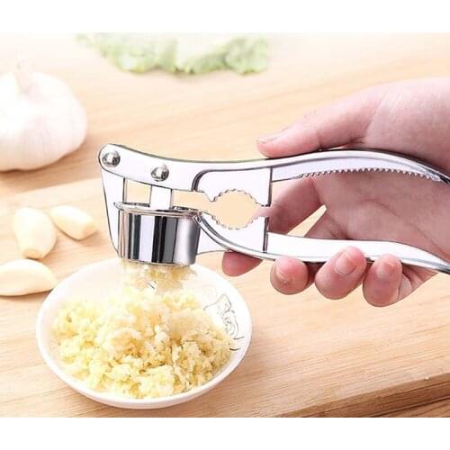 Imitating Stainless Steel Multifunction Garlic Press Crusher Kitchen Cooking Ginger Squeezer Masher Handheld Ginger Mincer Tools