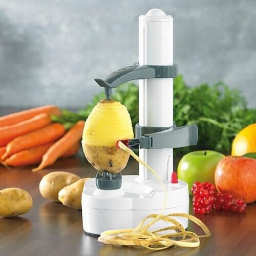 Creative Electric Potato Apple Peeler Practical Peel Fruit Vegetable Multi-function Labor Saving Stainless Steel Kitchen Tools