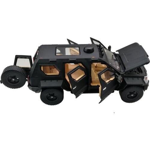 Diecast 1:32 Collection Model Cars Alloy Metal Toy Cars For Children mkd2 Electric Vehicle G.PATTON SWAT Military Car