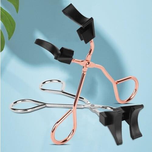 Stainless Steel Magnetic Eyelash Curler Quantum Eyelash Clips Makeup Tools False Eyelash Applicator Aid Magnetic Eye Lash Curler
