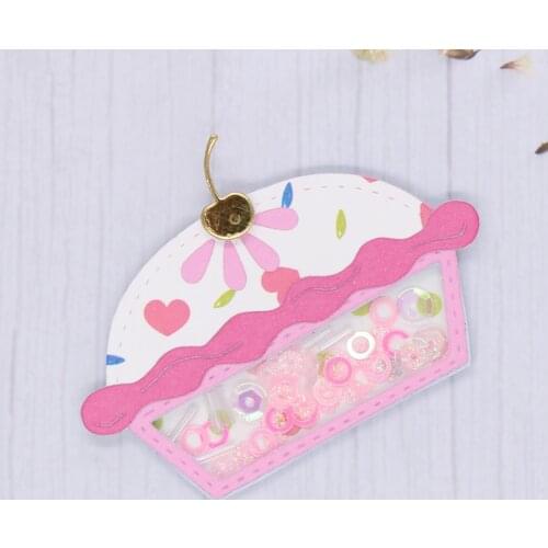 ZFPARTY Cute Pie Shaker Metal Cutting Dies Scrapbook Paper Craft Decoration dies scrapbooking
