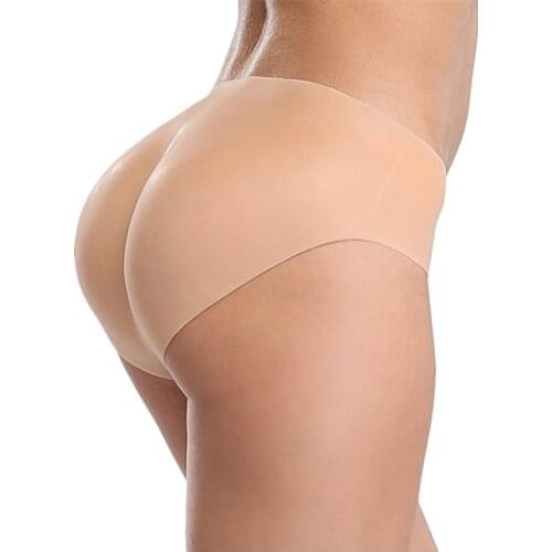 Fashion Sexy Full Silicone Underwear Butt Enhancer Trangle Pant Body Pads Shaper Wear Body Shapewear Women Handmade Gift Cosplay