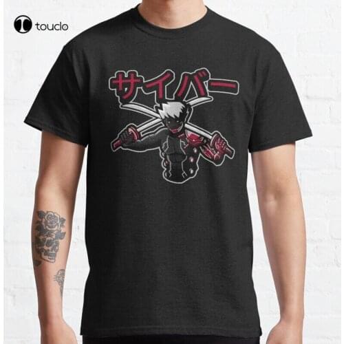 New Cyber Ronin Ronin Samurai Classic T-Shirt Cotton Tee Shirt S-5XL