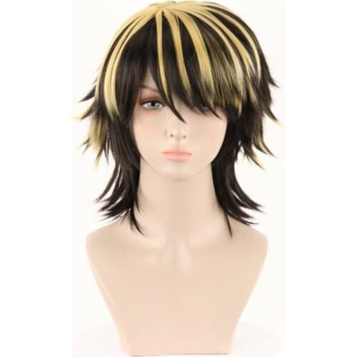 Tokyo Revengers Hanemiya Kazutora Wig Cosplay Costume Heat Resistant Synthetic Hair Men Women Carnival Party Wigs